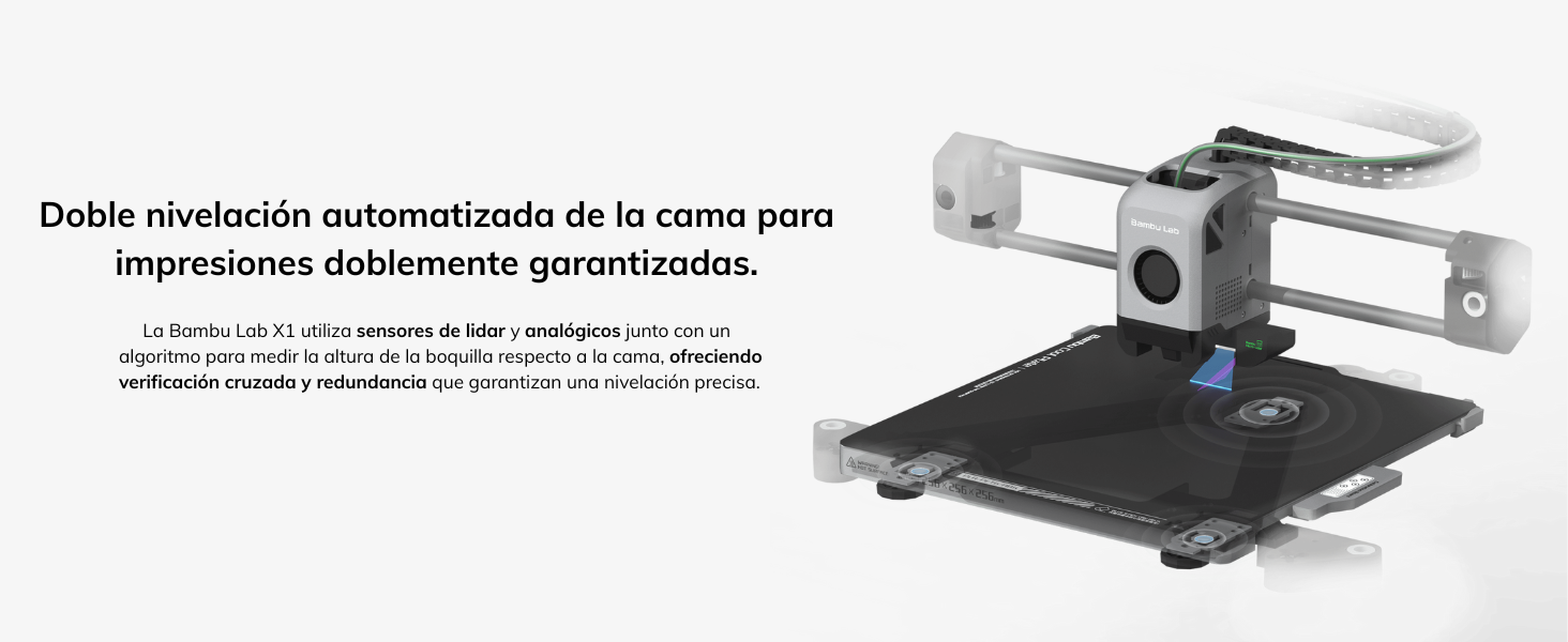 Velocidad y rendimiento: CoreXY de alta velocidad con aceleración de 20000 mm/s² y hasta 500 mm/s. Inteligencia avanzada: Detección de fallas como “espagueti” y reanudación automática tras cortes de energía.